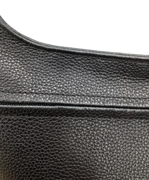 LONGCHAMP（ロンシャン）LONGCHAMP (ロンシャン) レザーショルダーバッグ ブラック サイズ:−の古着・服飾アイテム