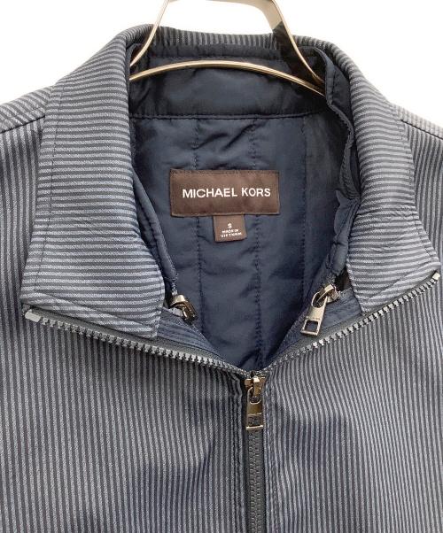 MICHAEL KORS（マイケル・コース）MICHAEL KORS (マイケル・コース) スタンドカラージャケット ネイビー サイズ:Sの古着・服飾アイテム