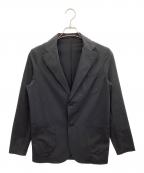 GUY ROVERギローバー）の古着「鹿の子テーラードジャケット」｜ブラック