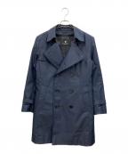 BLACK LABEL CRESTBRIDGEブラックレーベル クレストブリッジ）の古着「トレンチコート」｜ネイビー