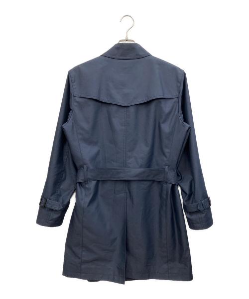 BLACK LABEL CRESTBRIDGE（ブラックレーベル クレストブリッジ）BLACK LABEL CRESTBRIDGE (ブラックレーベル クレストブリッジ) トレンチコート ネイビー サイズ:Mの古着・服飾アイテム