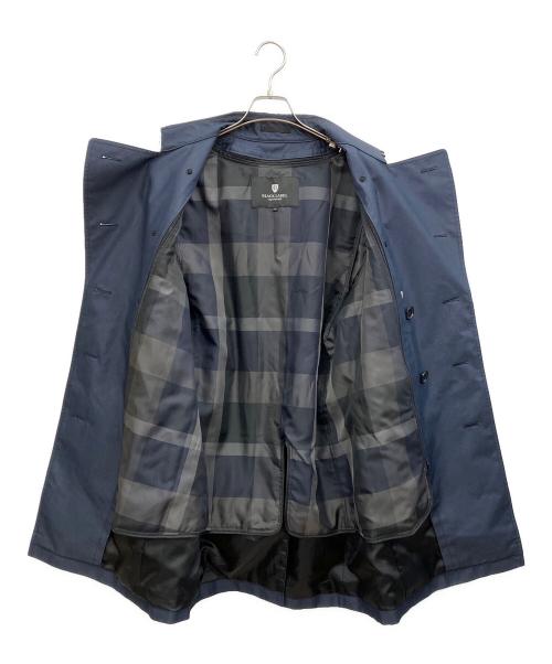 BLACK LABEL CRESTBRIDGE（ブラックレーベル クレストブリッジ）BLACK LABEL CRESTBRIDGE (ブラックレーベル クレストブリッジ) トレンチコート ネイビー サイズ:Mの古着・服飾アイテム
