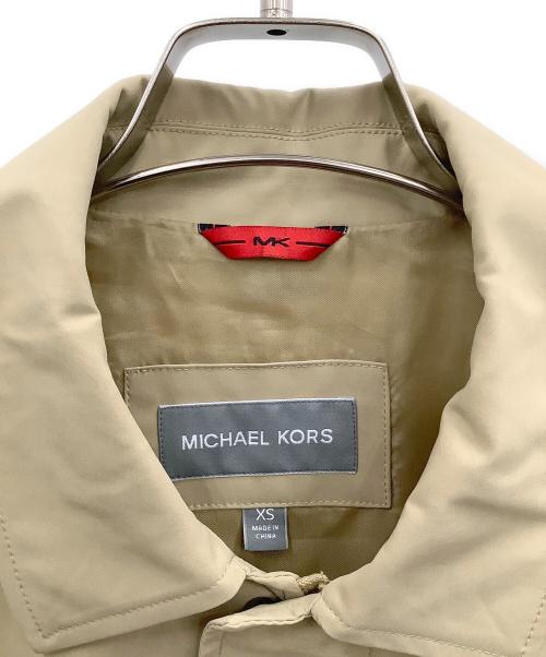 MICHAEL KORS（マイケル・コース）MICHAEL KORS (マイケル・コース) ステンカラーコート ベージュ サイズ:XSの古着・服飾アイテム