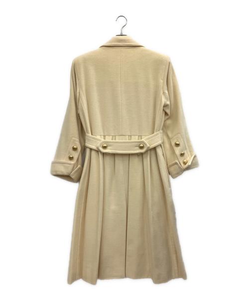 Yves Saint Laurent（イヴサンローラン）Yves Saint Laurent (イヴサンローラン) ウールコート ベージュ サイズ:Sの古着・服飾アイテム