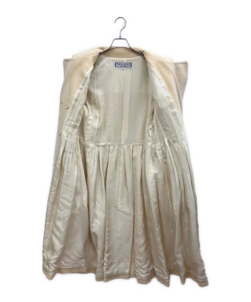 Yves Saint Laurent（イヴサンローラン）Yves Saint Laurent (イヴサンローラン) ウールコート ベージュ サイズ:Sの古着・服飾アイテム