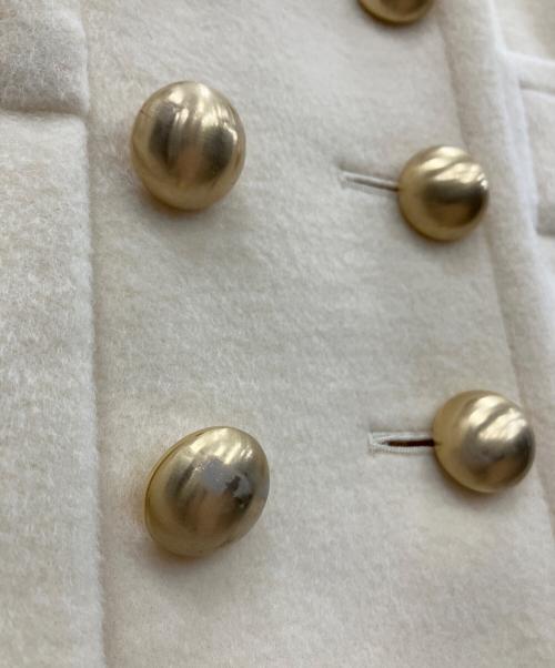 Yves Saint Laurent（イヴサンローラン）Yves Saint Laurent (イヴサンローラン) ウールコート ベージュ サイズ:Sの古着・服飾アイテム