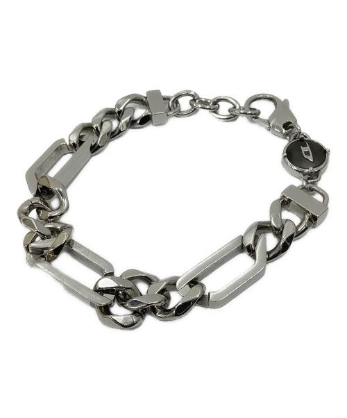 DIESEL（ディーゼル）DIESEL (ディーゼル) チェーンブレスレット シルバー サイズ:−の古着・服飾アイテム