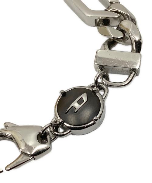 DIESEL（ディーゼル）DIESEL (ディーゼル) チェーンブレスレット シルバー サイズ:−の古着・服飾アイテム