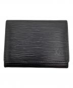 LOUIS VUITTONルイ ヴィトン）の古着「パスケース」｜ブラック