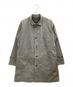 hoboホボ）の古着「ARTISAN SHOP COAT COTTON TWILL CHARCOAL DYED」｜グレー