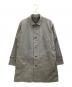 hobo（ホボ）の古着「ARTISAN SHOP COAT COTTON TWILL CHARCOAL DYED」｜グレー