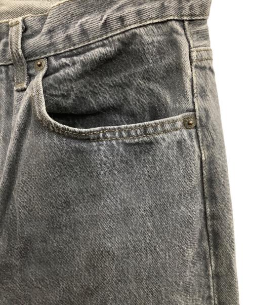LEVI'S（リーバイス）LEVI'S (リーバイス) 先染めブラックデニム グレー サイズ:W33の古着・服飾アイテム
