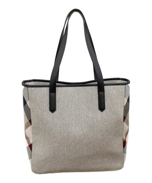 BLACK LABEL CRESTBRIDGE（ブラックレーベル クレストブリッジ）BLACK LABEL CRESTBRIDGE (ブラックレーベル クレストブリッジ) シャンブレーキャンバストートバッグ サイズ:−の古着・服飾アイテム