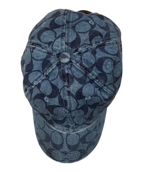 COACH（コーチ）COACH (コーチ) キャップ ブルー サイズ:56−60cmの古着・服飾アイテム