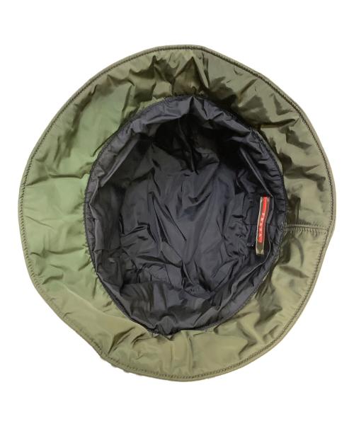 PRADA SPORTS（プラダスポーツ）PRADA SPORTS (プラダスポーツ) ナイロンバケットハット カーキ サイズ:Lの古着・服飾アイテム