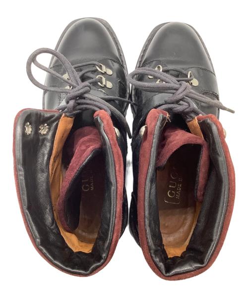 GUCCI（グッチ）GUCCI (グッチ) ショートブーツ ブラック サイズ:36の古着・服飾アイテム