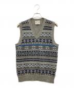 JAMIESON’Sジャミーソンズ）の古着「ニットベスト」｜グレー