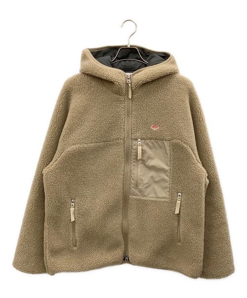 DANTON（ダントン）DANTON (ダントン) ボアフリースジャケット ベージュ サイズ:Lの古着・服飾アイテム