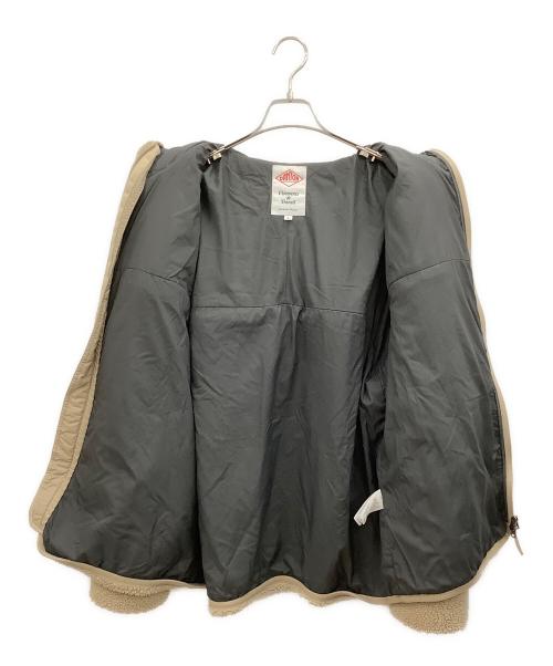 DANTON（ダントン）DANTON (ダントン) ボアフリースジャケット ベージュ サイズ:Lの古着・服飾アイテム