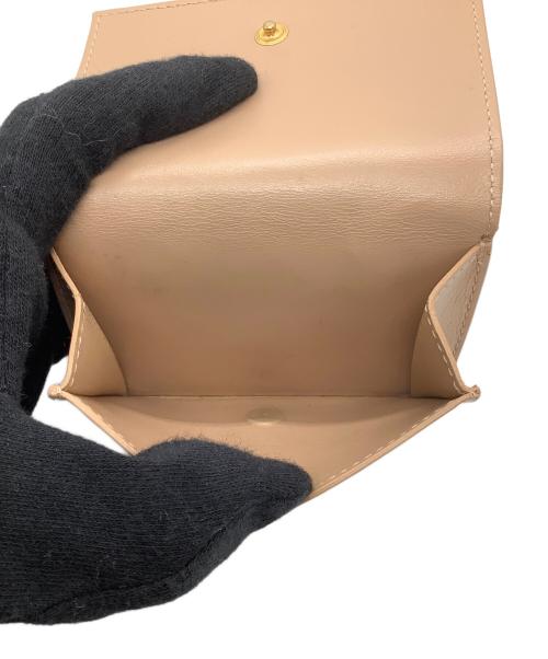 BOTTEGA VENETA（ボッテガベネタ）BOTTEGA VENETA (ボッテガベネタ) 3つ折り財布 ベージュ サイズ:−の古着・服飾アイテム