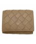 BOTTEGA VENETA（ボッテガベネタ）の古着「3つ折り財布」｜ベージュ