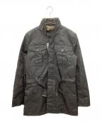 ALEXANDER McQUEENアレキサンダーマックイーン）の古着「ナイロンコート」｜ブラック