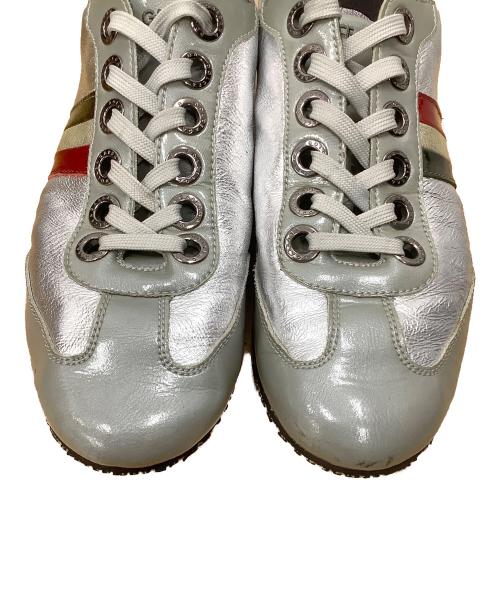 DOLCE & GABBANA（ドルチェ＆ガッバーナ）DOLCE & GABBANA (ドルチェ＆ガッバーナ) ローカットスニーカー シルバー サイズ:25の古着・服飾アイテム