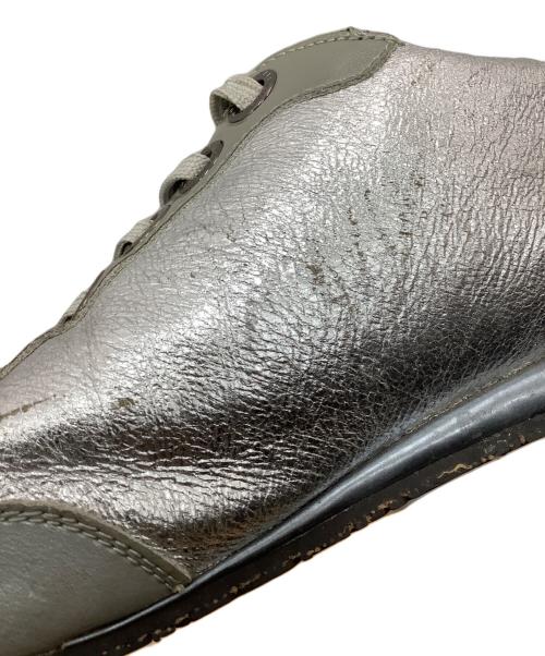 DOLCE & GABBANA（ドルチェ＆ガッバーナ）DOLCE & GABBANA (ドルチェ＆ガッバーナ) ローカットスニーカー シルバー サイズ:25の古着・服飾アイテム