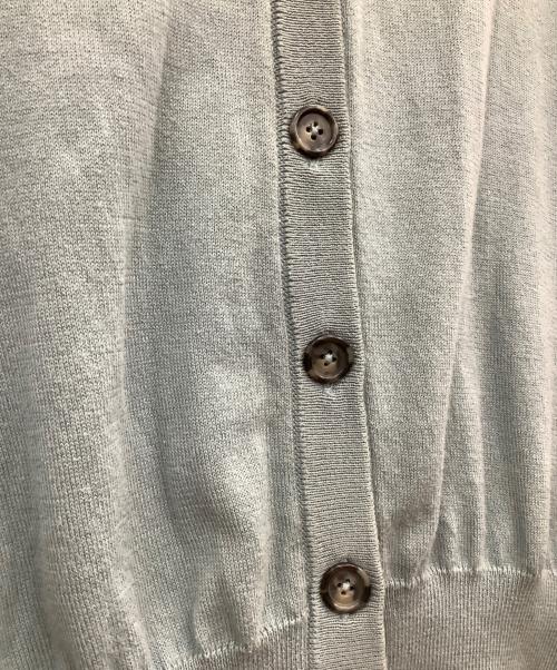 Maison Margiela（メゾンマルジェラ）Maison Margiela (メゾンマルジェラ) エルボーパッチカーディガン ブルー サイズ:XSの古着・服飾アイテム