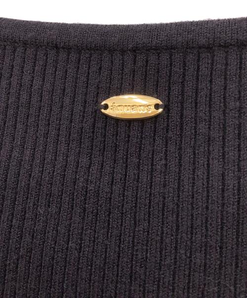 anuans（アニュアンス）anuans (アニュアンス) 長袖ワンピース ネイビー サイズ:Sの古着・服飾アイテム