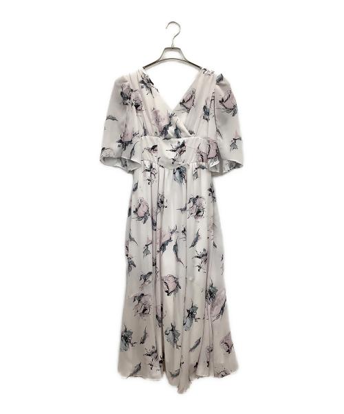 HER LIP TO（ハーリップトゥ）HER LIP TO (ハーリップトゥ) 半袖ワンピース ピンク サイズ:Sの古着・服飾アイテム