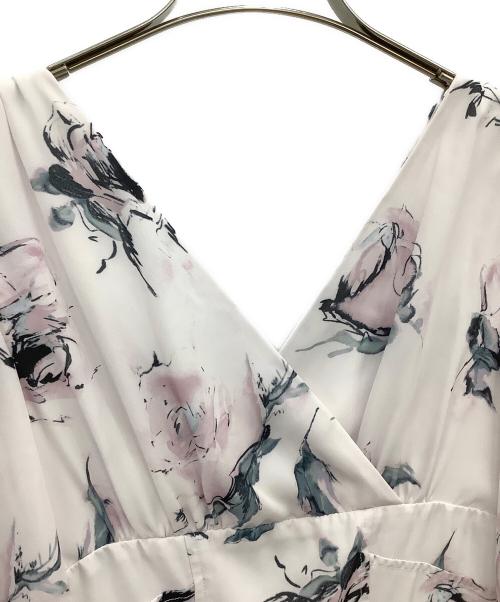 HER LIP TO（ハーリップトゥ）HER LIP TO (ハーリップトゥ) 半袖ワンピース ピンク サイズ:Sの古着・服飾アイテム