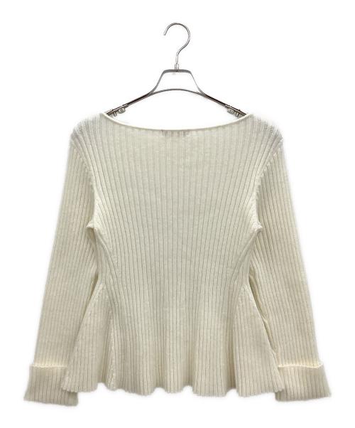 Apuweiser-riche（アプワイザーリッシェ）Apuweiser-riche (アプワイザーリッシェ) 厚手ニット アイボリー サイズ:2の古着・服飾アイテム