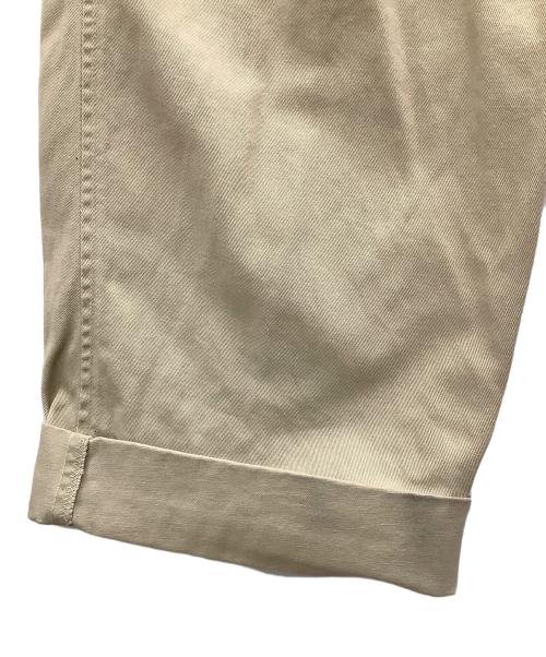 POLO RALPH LAUREN（ポロ・ラルフローレン）POLO RALPH LAUREN (ポロ・ラルフローレン) 2タックチノパン ベージュ サイズ:35/34の古着・服飾アイテム