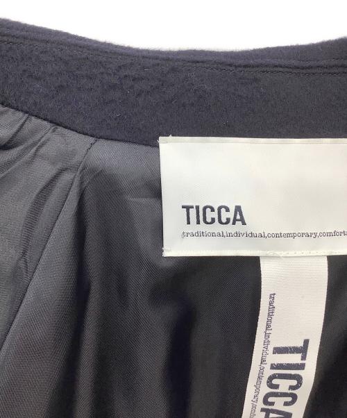 ticca（ティッカ）ticca (ティッカ) Pコート ネイビー サイズ:Fの古着・服飾アイテム