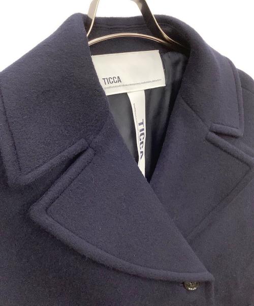 ticca（ティッカ）ticca (ティッカ) Pコート ネイビー サイズ:Fの古着・服飾アイテム