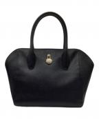 FURLAフルラ）の古着「ハンドバッグ」｜ブラック