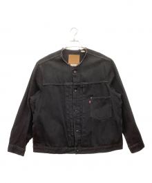 LEVI'S PReMIUM×EDIFICE（リーバイス プレミアム×エディフィス）の古着「デニムジャケット」｜ブラック