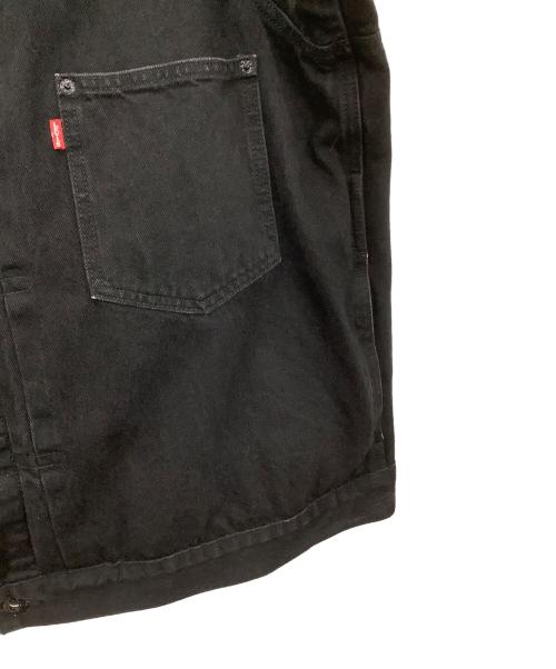 LEVI'S PReMIUM（リーバイス プレミアム）LEVI'S PReMIUM (リーバイス プレミアム) EDIFICE (エディフィス) デニムジャケット ブラック サイズ:XXLの古着・服飾アイテム