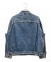 LEVI'S (リーバイス) デニムジャケット インディゴ サイズ:XL：10000円