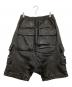 A.F ARTEFACT (エーエフ アーティファクト) コートレザーハーフパンツ ブラック サイズ:2：40000円