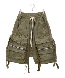 A.F ARTEFACT（エーエフ アーティファクト）の古着「ハーフパンツ」｜カーキ