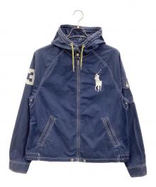 POLO RALPH LAUREN（ポロ・ラルフローレン）の古着「コットンパーカー」｜ネイビー