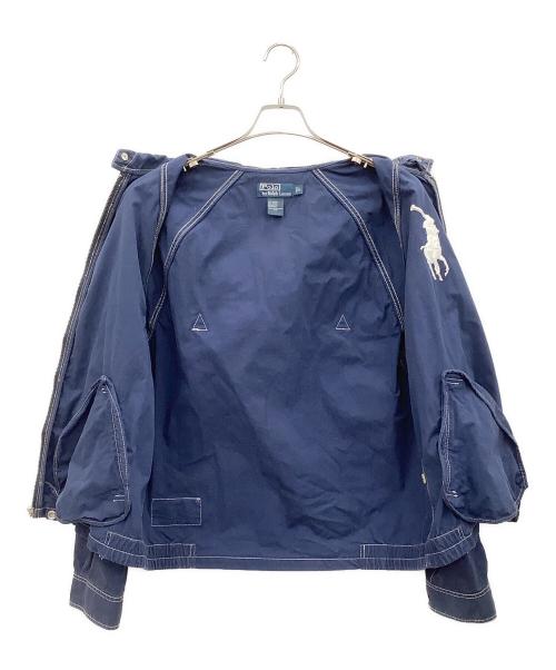 POLO RALPH LAUREN（ポロ・ラルフローレン）POLO RALPH LAUREN (ポロ・ラルフローレン) コットンパーカー ネイビー サイズ:Lの古着・服飾アイテム