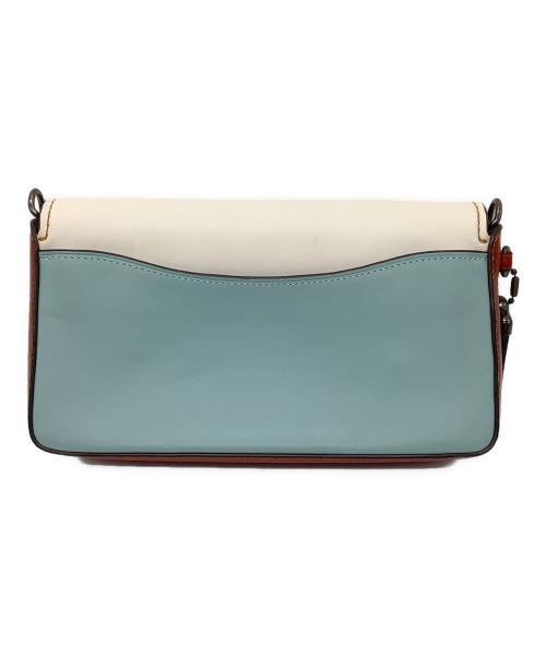 COACH（コーチ）COACH (コーチ) ショルダーバッグ ベージュ×ブルー サイズ:−の古着・服飾アイテム
