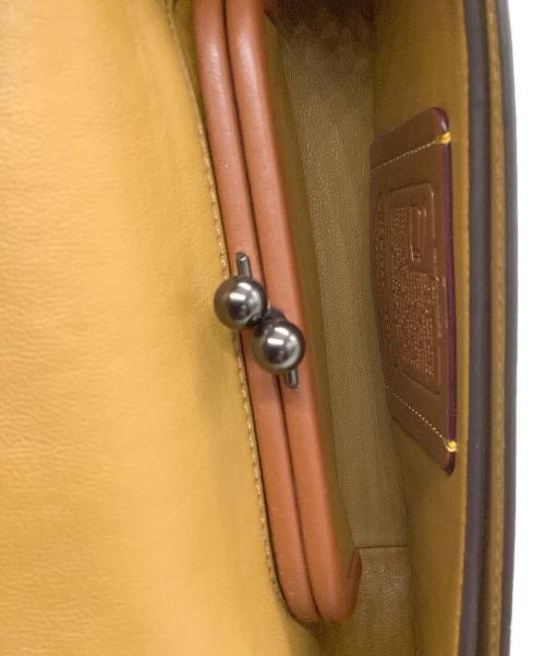 COACH（コーチ）COACH (コーチ) ショルダーバッグ ベージュ×ブルー サイズ:−の古着・服飾アイテム