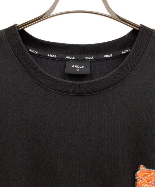 ARCLE（アークル）ARCLE (アークル) 半袖カットソー ブラック サイズ:1の古着・服飾アイテム
