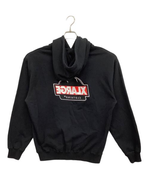 X-LARGE（エクストララージ）X-LARGE (エクストララージ) プルオーバーパーカー ブラック サイズ:Mの古着・服飾アイテム