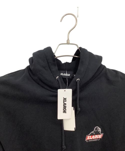 X-LARGE（エクストララージ）X-LARGE (エクストララージ) プルオーバーパーカー ブラック サイズ:Mの古着・服飾アイテム