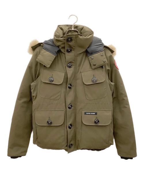 CANADA GOOSE（カナダグース）CANADA GOOSE (カナダグース) ラッセル パーカ ミリタリーグリーン サイズ:Mの古着・服飾アイテム